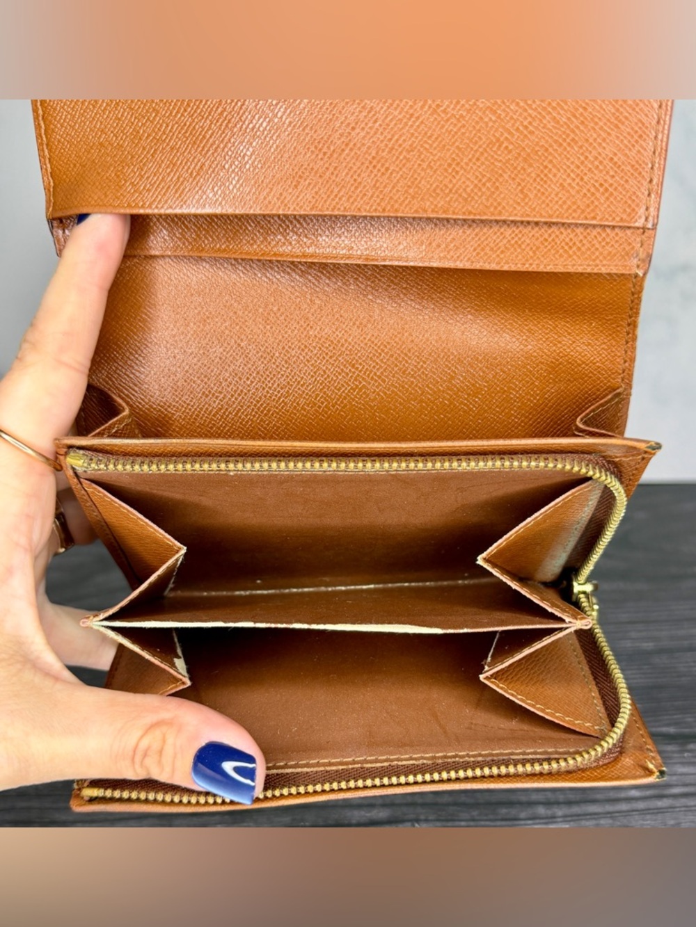 Louis Vuitton Monogram Portefeuille Trésor Wallet | Vintage | RA0968 - Picture 9 of 10